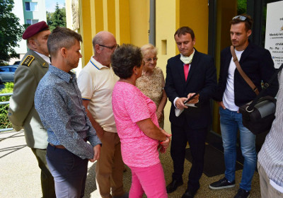 Synagóga Vrútky odhalenie tabuľky